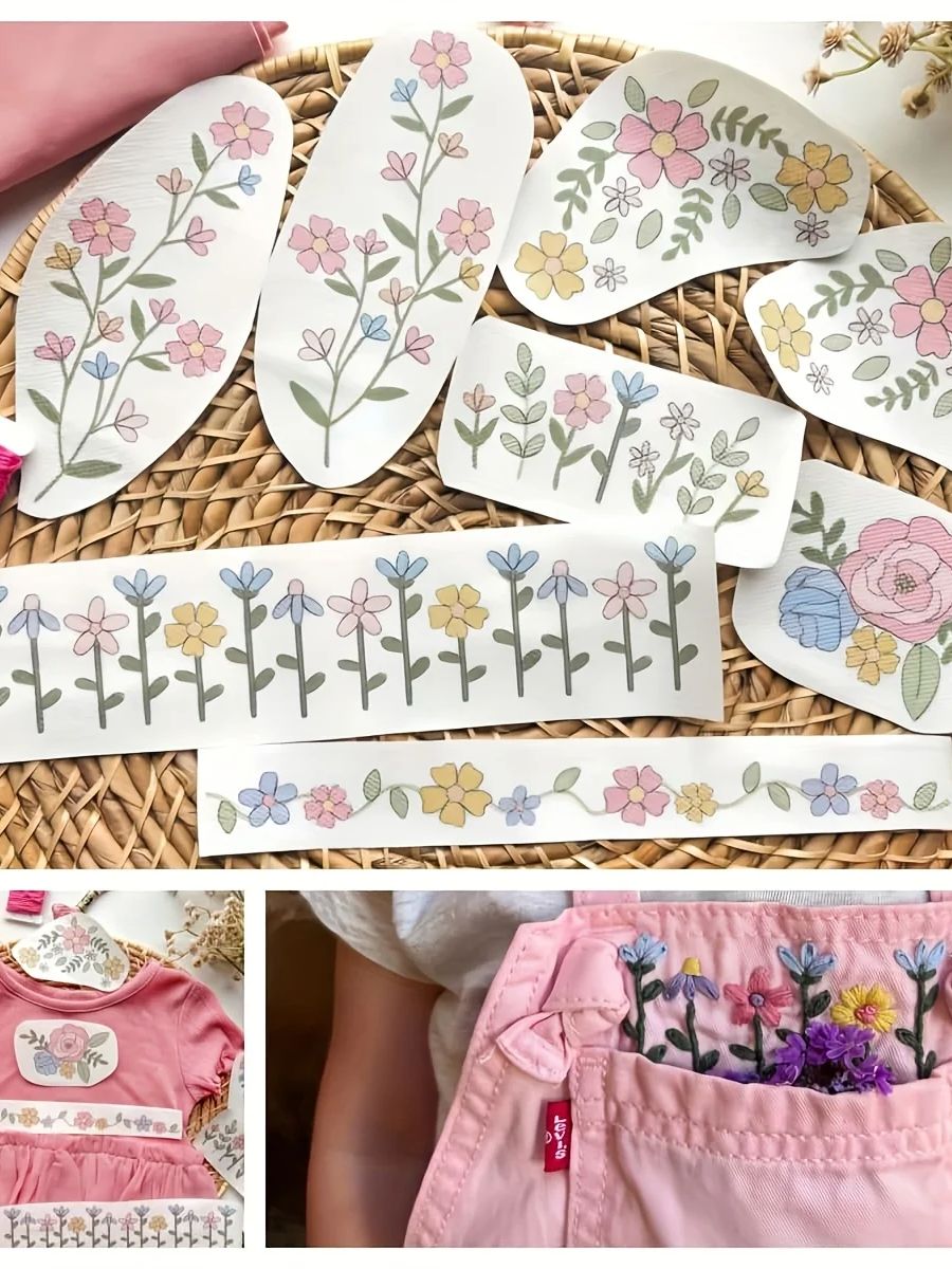Water Soluble Stabilizer - 1 set di 8 pezzi di