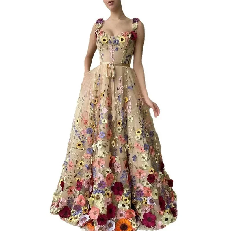 Embroidery Zara - Fiori tridimensionali da donna, ricami alla