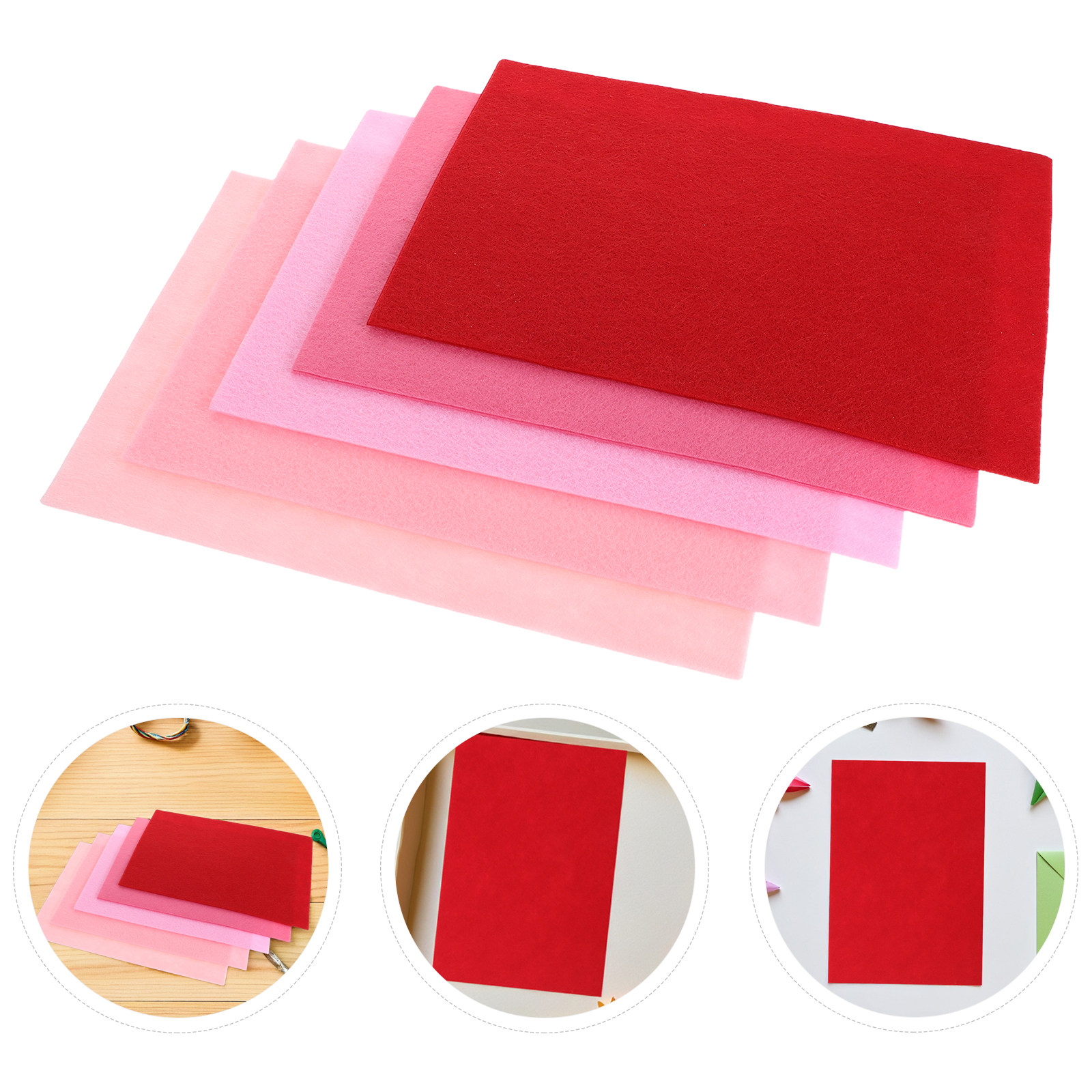 Felt Sheet Wool - 30 pezzi di fogli di feltro