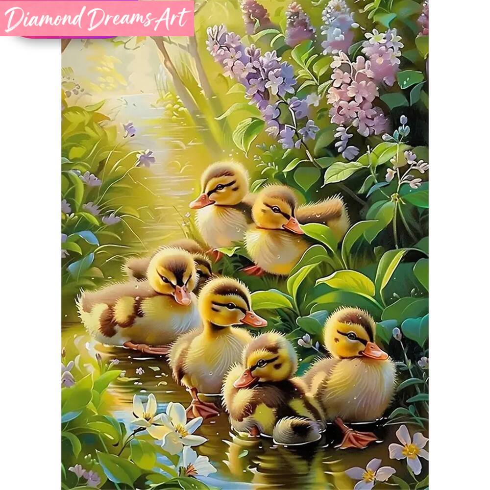 Embroidery Artwork - Quadro senza cornice, pittura diamante 5D