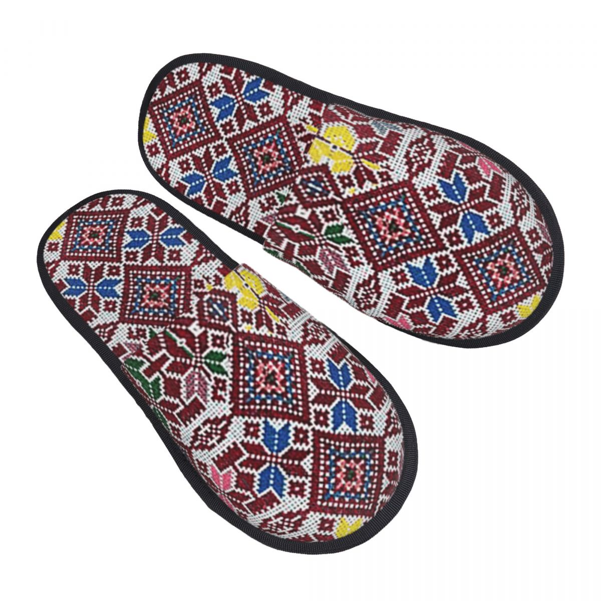 Embroidery House - Pantofole Tradizionali Palestinesi Tatreez con Ricamo