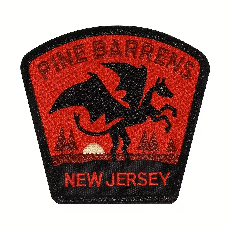 Embroidery Hat Machine - 1PC New Jersey Pine Forest Wilderness