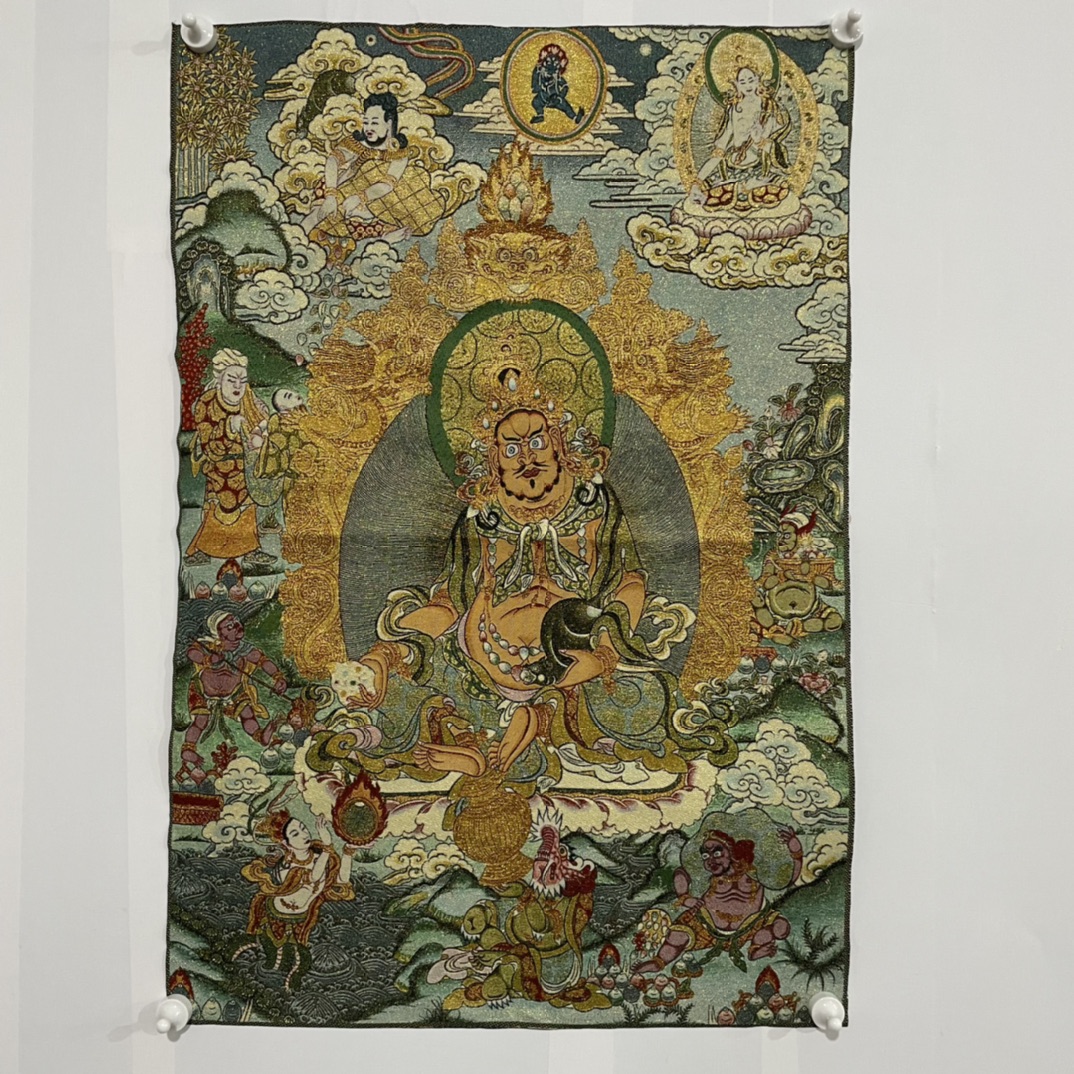 Embroidery House - 35' Tappeto Thangka da appendere in