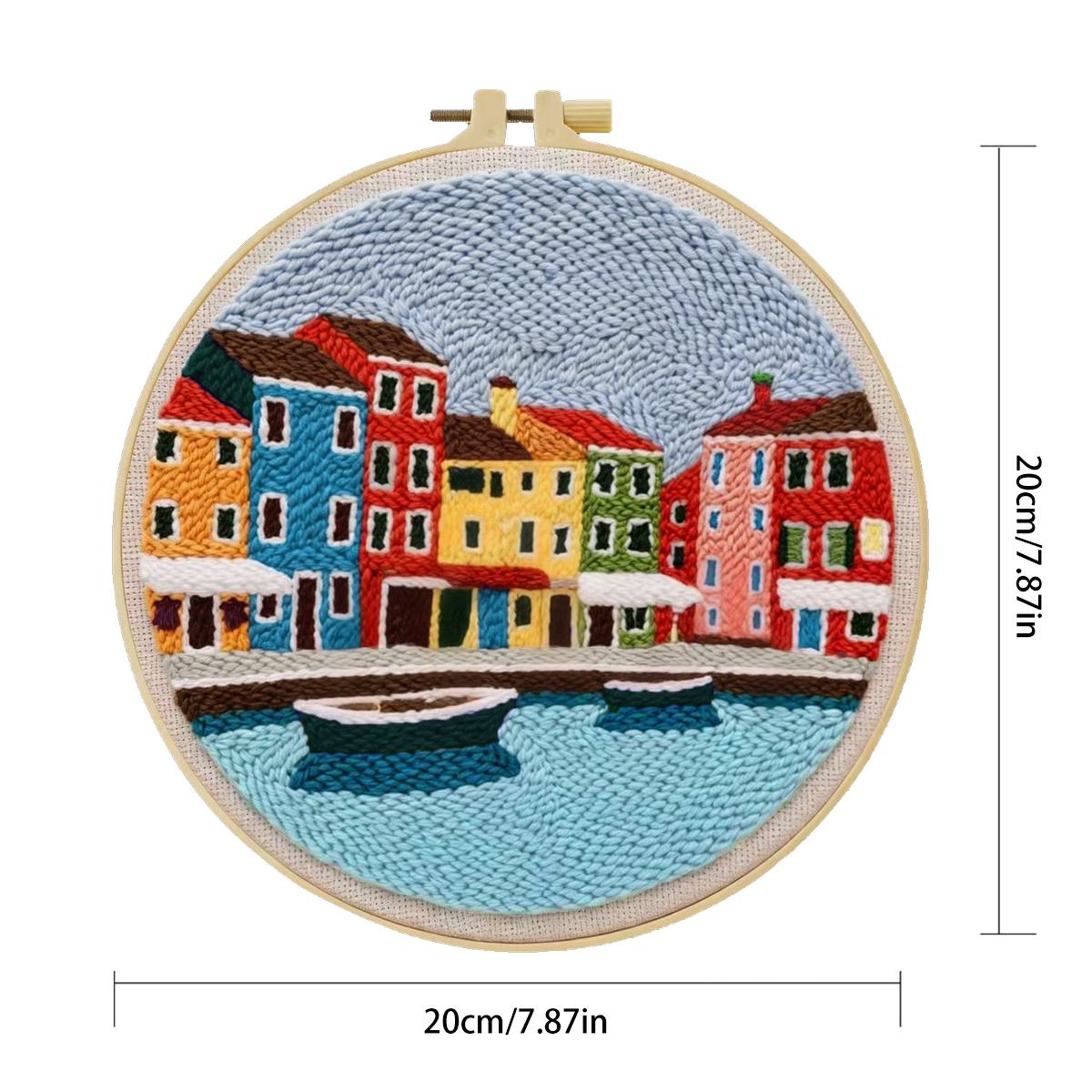 Kit Ricamo Punch Needle 20x20c - Embroidery House recensione e prezzo