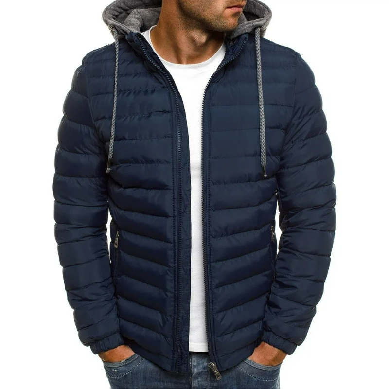 Parka in Cotone Imbottito da U - Embroidery Zip Up Hoodie recensione e prezzo