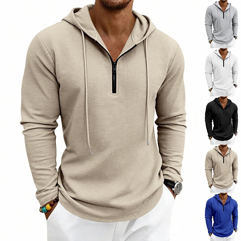 Felpa con cappuccio da uomo in - Embroidery Zip Up Hoodie recensione e prezzo