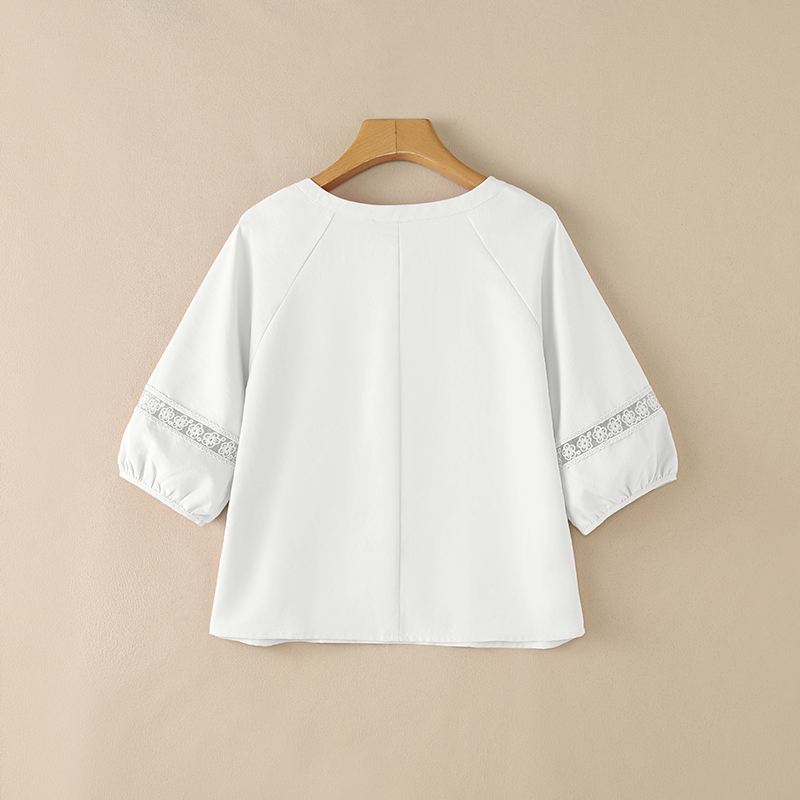 Camicia da donna ZANZEA con ri - Embroidery Jersey recensione e prezzo