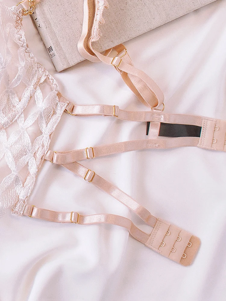 Bralette ricamato maglia Sexy  - Embroidery Ring Sizes recensione e prezzo