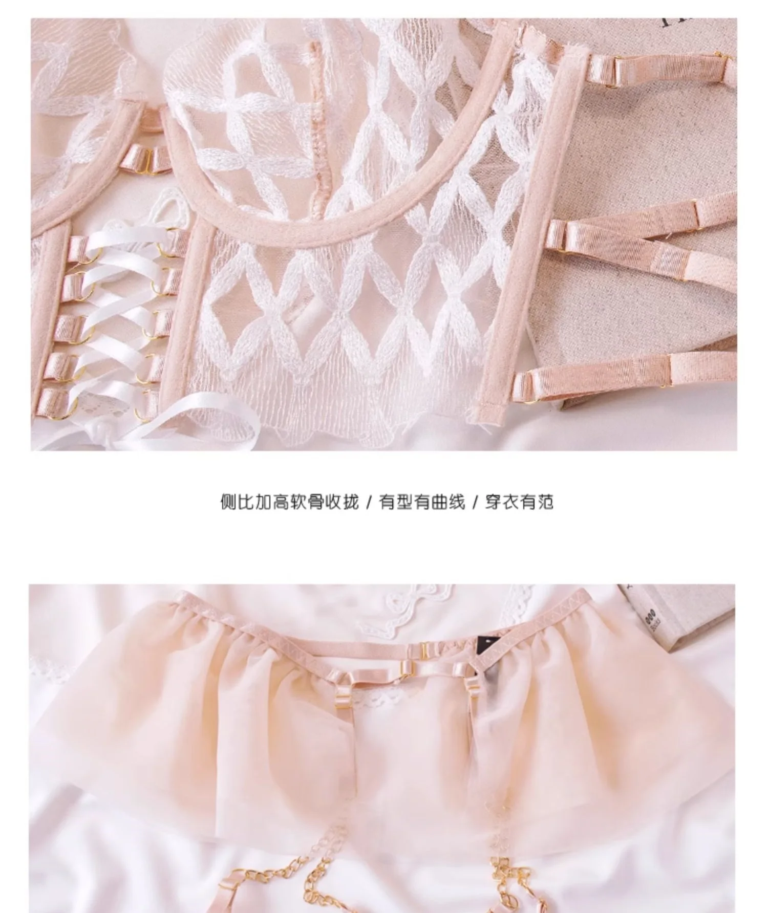 Bralette ricamato maglia Sexy  - Embroidery Ring Sizes recensione e prezzo