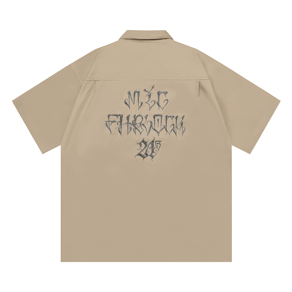 Camicia Larga da Uomo in Stile - Embroidery Font Free recensione e prezzo