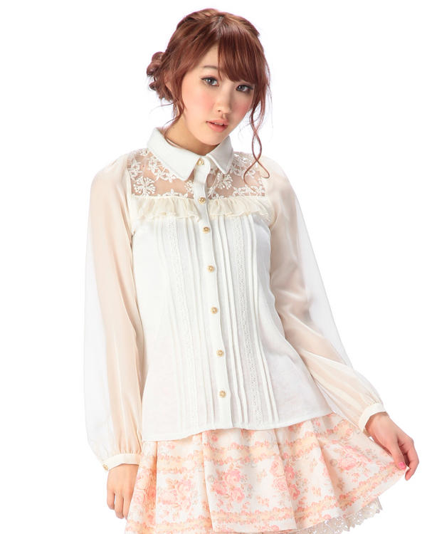 Vendite giappone Lisa Lisa cam - Embroidery Organza recensione e prezzo