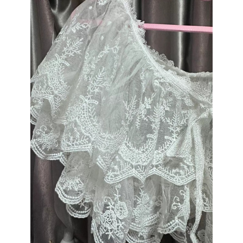 Cappa Blusa da Donna in Pizzo  - Embroidery Premium recensione e prezzo