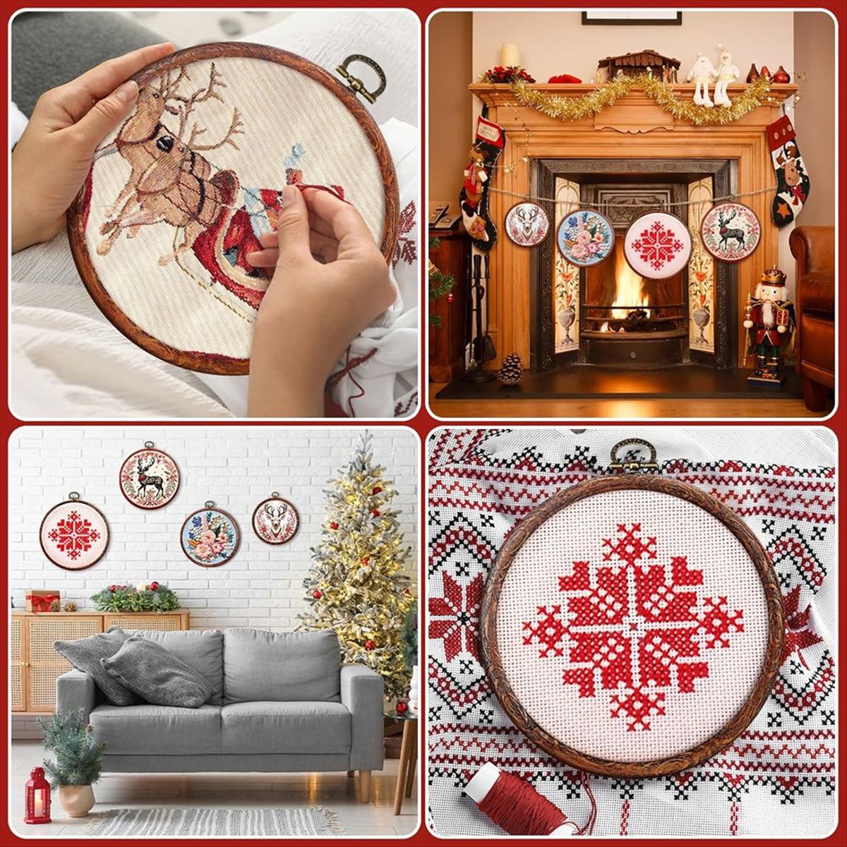Telaio per cerchi da ricamo ro - Embroidery Ring Sizes recensione e prezzo