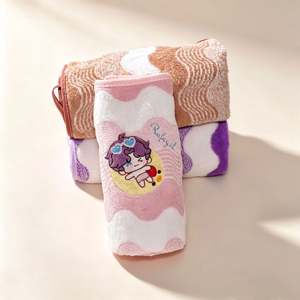 Asciugamano in pile corallo An - Embroidery Gift recensione e prezzo