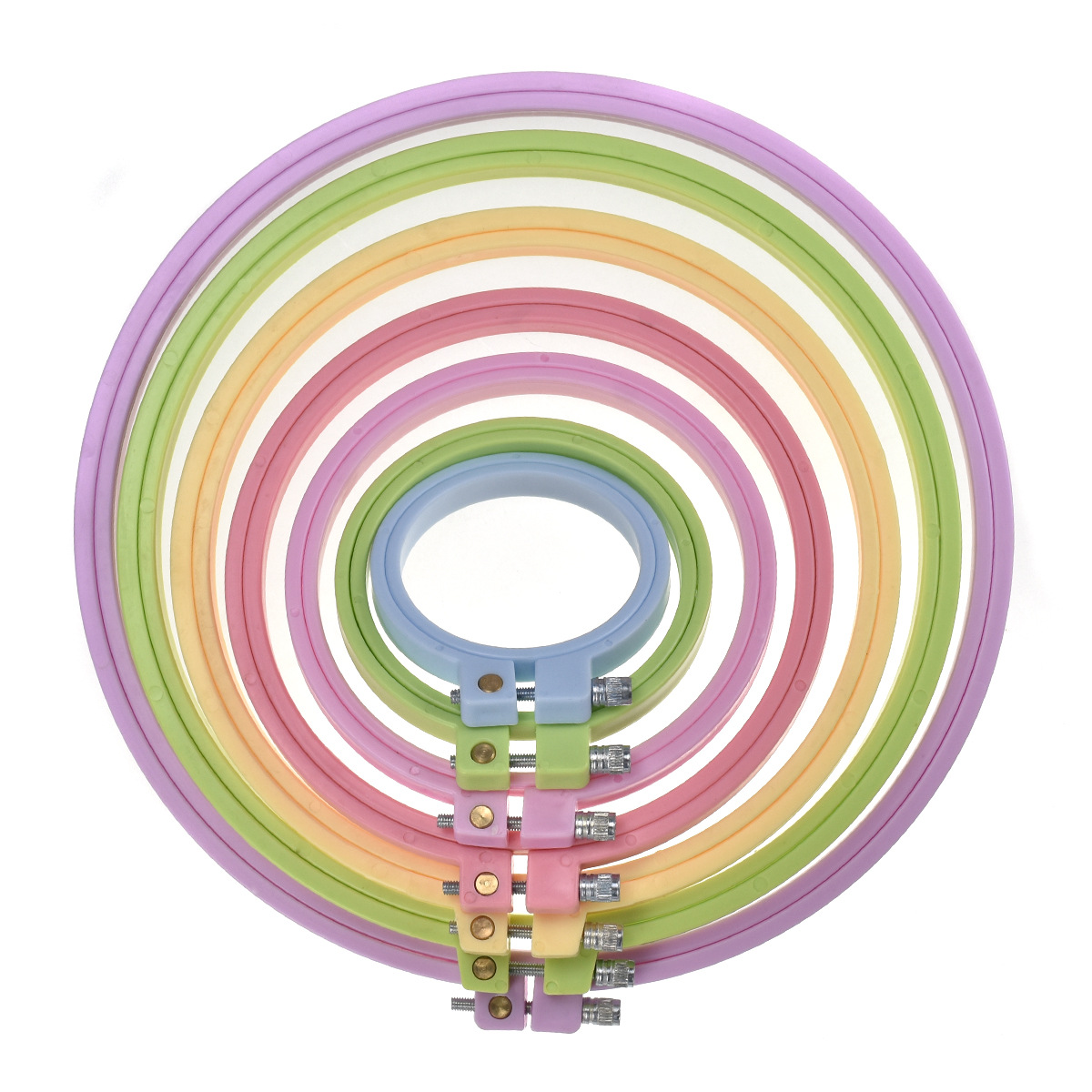 Telai Rotondi per Ricamo a Pun - Embroidery Ring Sizes recensione e prezzo