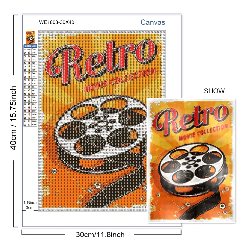 Pittura diamante 5D Poster ali - Embroidery Kitchen recensione e prezzo