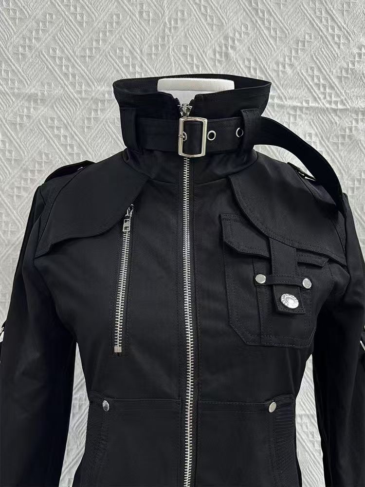 Felpa con Cappuccio Y2K Gotica - Embroidery Zip Up Hoodie recensione e prezzo