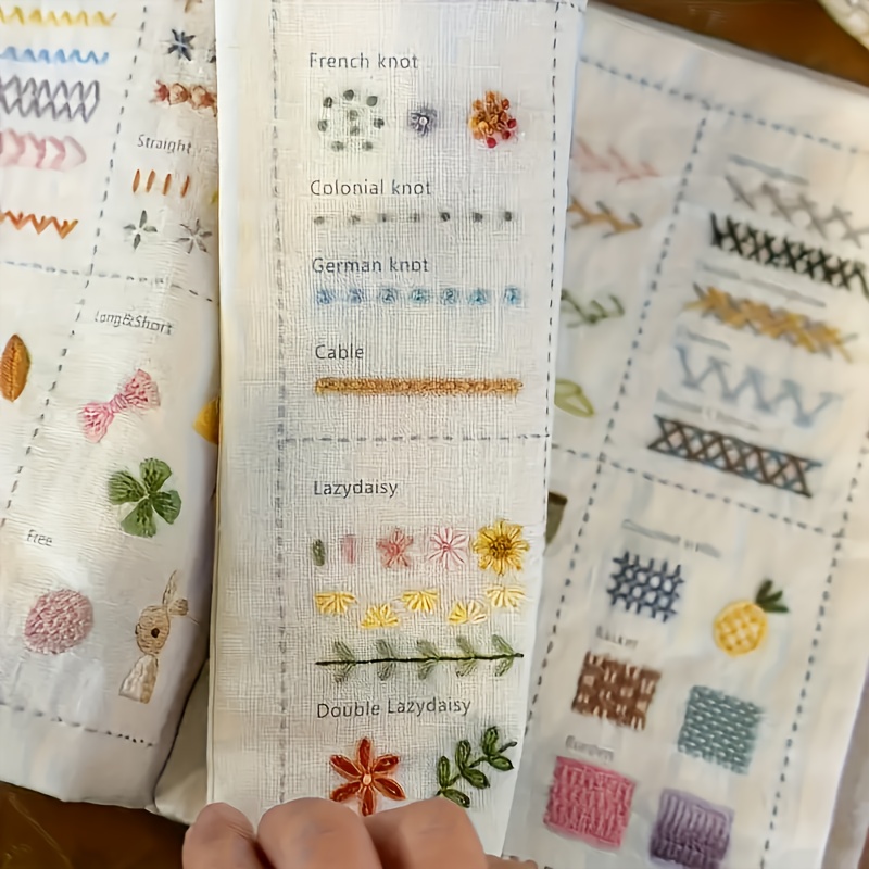 Quaderno per esercizi di cucit - Embroidery Guide Book recensione e prezzo