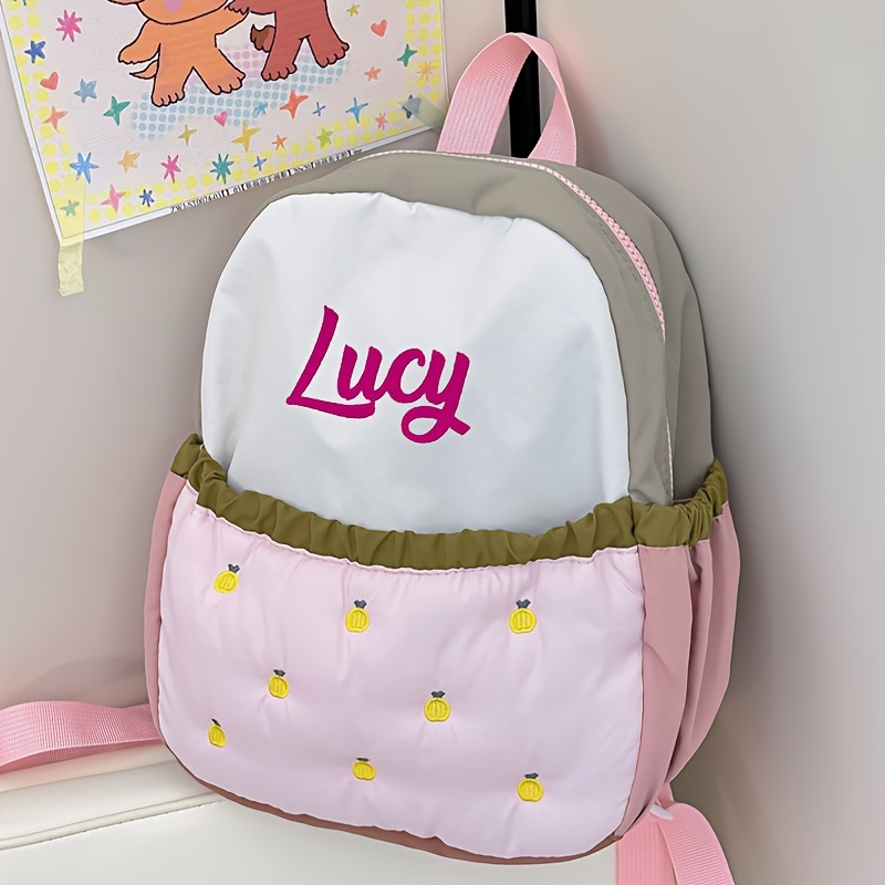 Mini zaino morbido con ricamo  - Embroidery Font Free recensione e prezzo