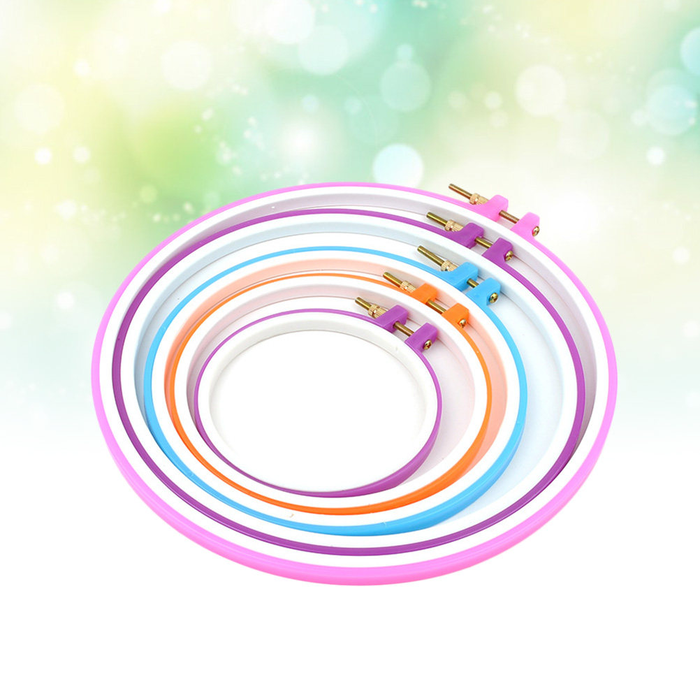 Set di 5 telai per punto croce - Embroidery Ring Sizes recensione e prezzo