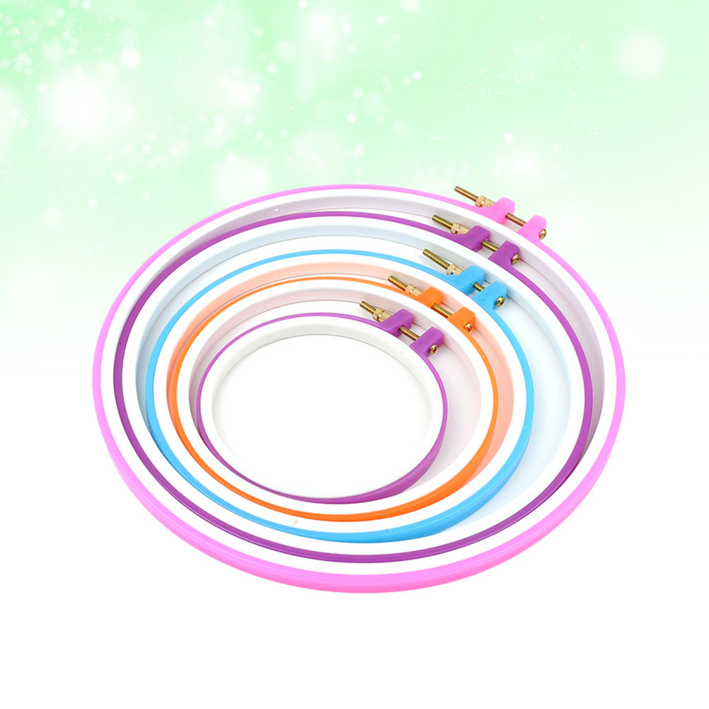 Set di 5 telai per punto croce - Embroidery Ring Sizes recensione e prezzo