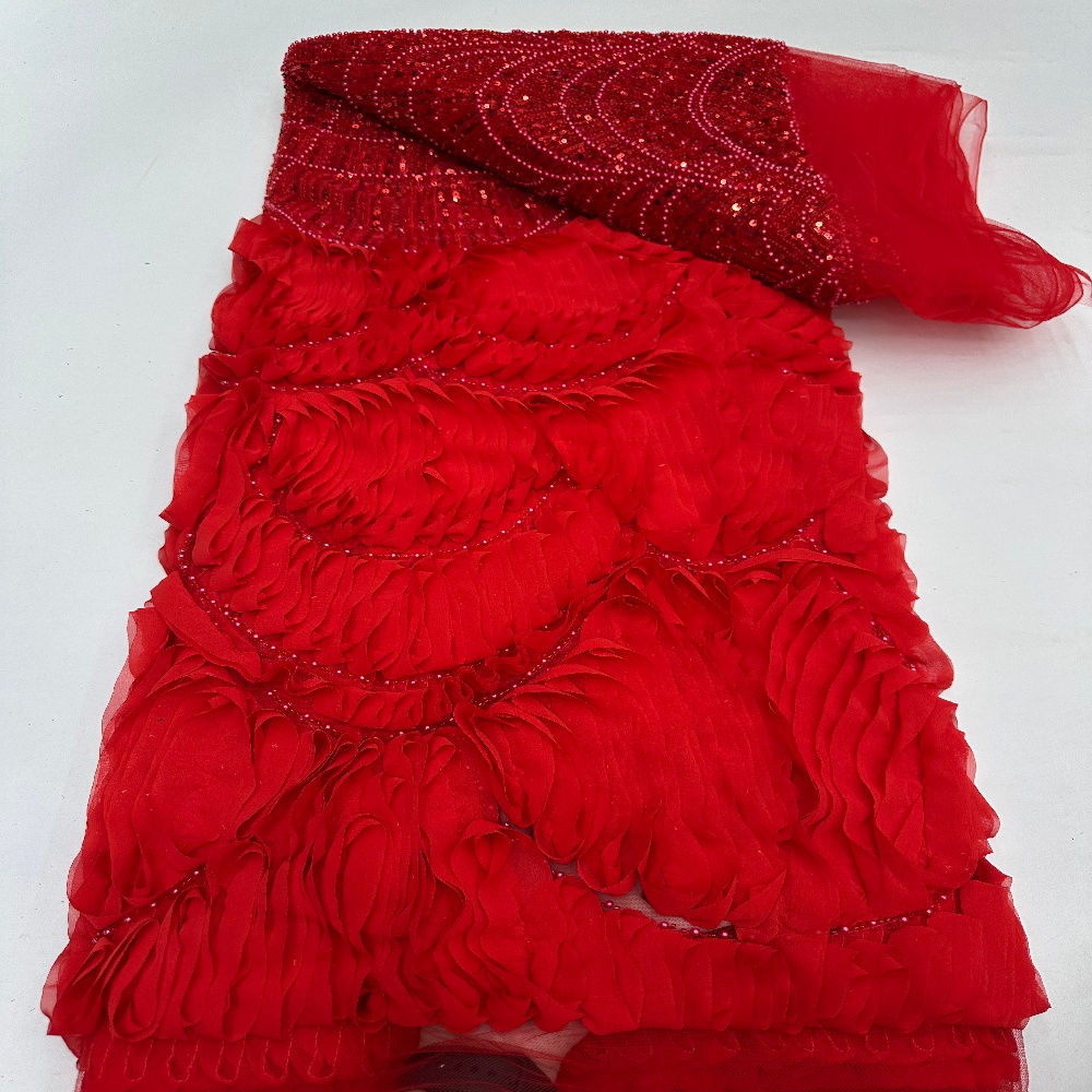 Tessuto in Pizzo Africano di L - Embroidery Jersey recensione e prezzo